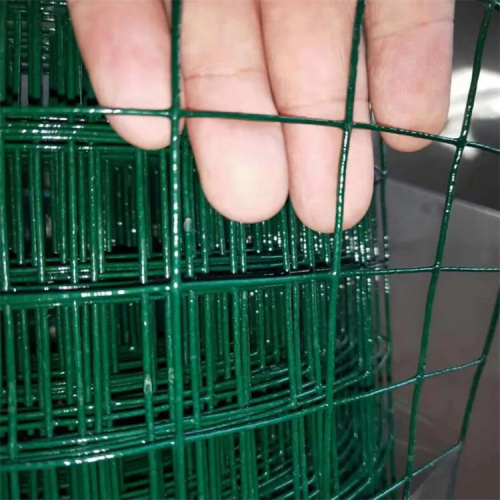 Malla de alambre soldado recubierto de PVC con precio barato