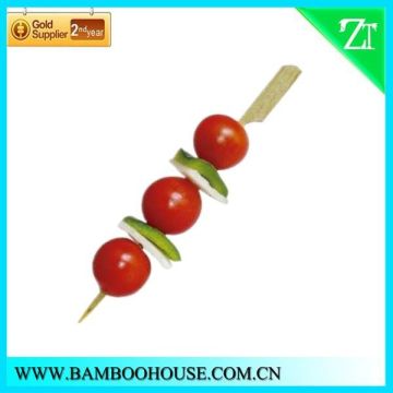 wood food stick fruit cocktail stick