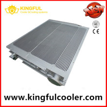 High Performance Alminum Compressor Combi Cooler