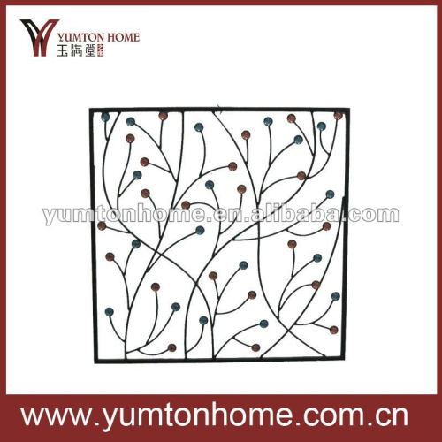 Square trees metal and crystal handicrafts decor home