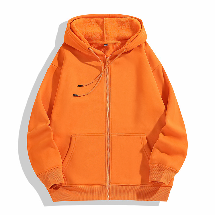 Fleece dragkedja ridhoodies kvinnors sportjacka