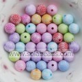 Zomer 8mm Oorbel Ronde Bubble Imitatie Swarovski Kralen