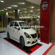 zhengyu portable outdoor basketball court / suspend interlocking / pvc floor