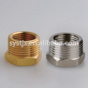 China supplier nickle plated brass plug fitting brass plug