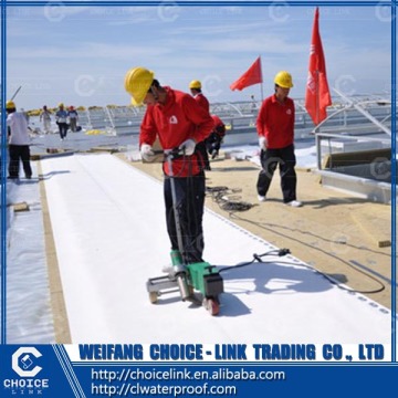 polyester woven reinforcement 1.5mm TPO waterproofing sheet