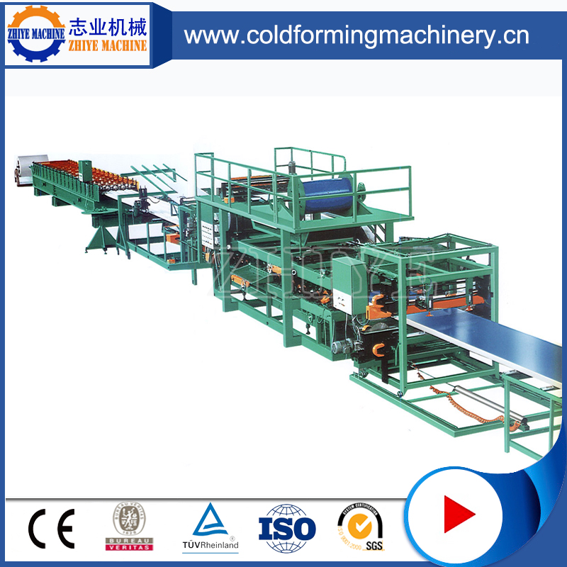 Environmentally Sandwich Panel Cold Roll Forming Machine