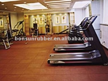 sport rubber tile