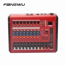 8-Channel Bluetooth-Enabled Powered Mixer Amplifier with 500W Output