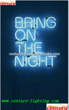 bring on the night neon sign