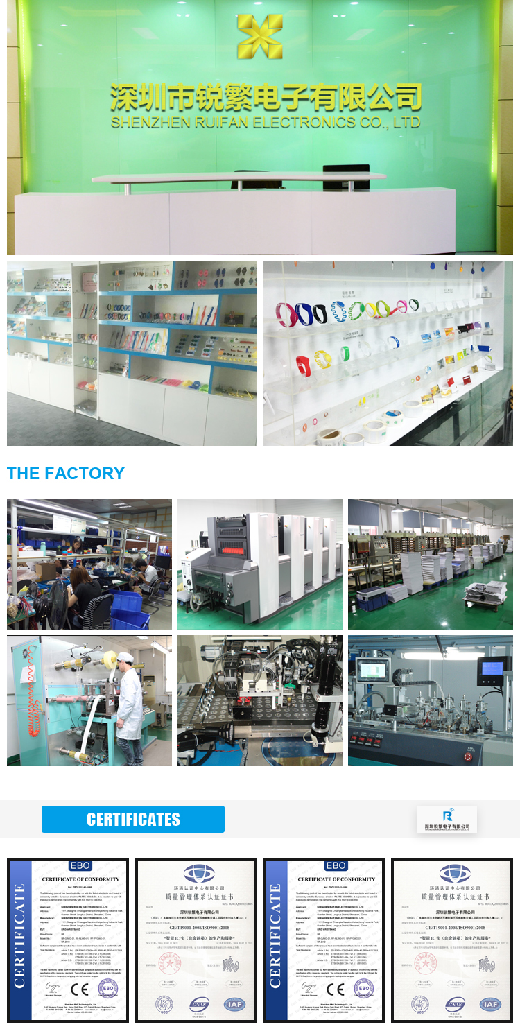 One Time Use QR Code 13.56MHz NFC RFID Tracking Wristbands RFID Fabric Wristband Watch