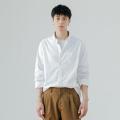 men's autumn pure cotton high-grade casual shirt