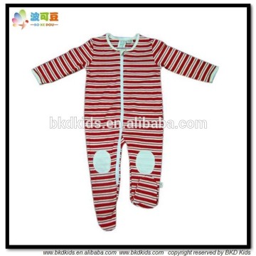 BKD GOTS organic cotton zipper rompers