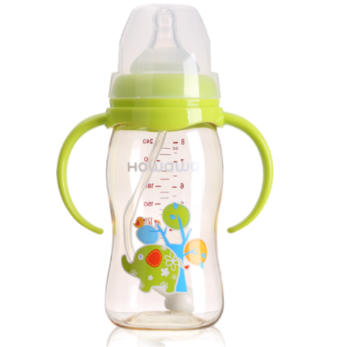 Bottiglie libere BPA da 320 ml con alimentatore PPSU per bambini