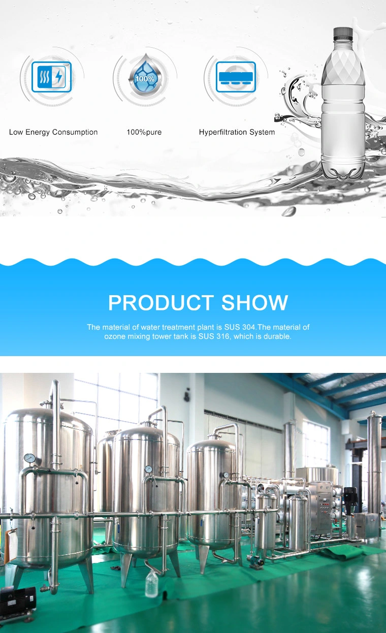 30000L/H Reverse Osmosis Water Purification System Treatment Machine for Drinking Well Water