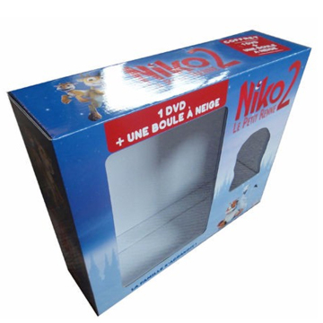 Hard Paper DVD Packaging Box with Window