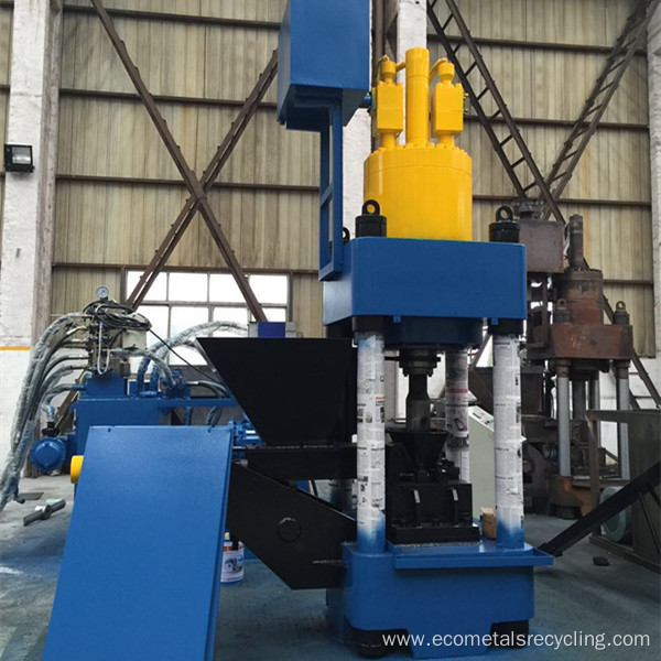 Hydraulic Vertical Metal Briquetting Press Machine