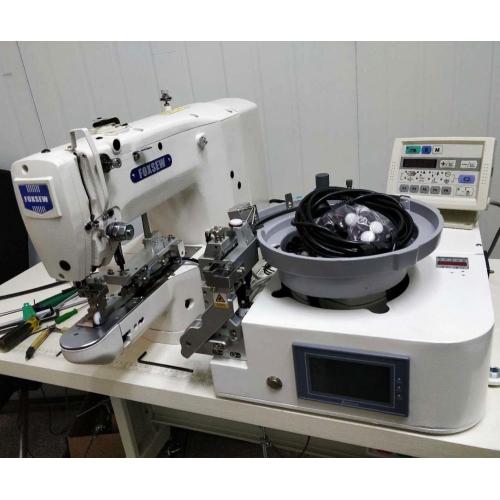 Automatic Shank Button Attaching Sewing Machine