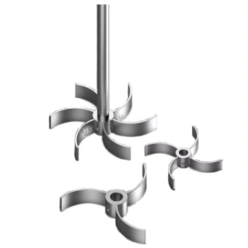 Stainless Steel Curved Blade Impeller