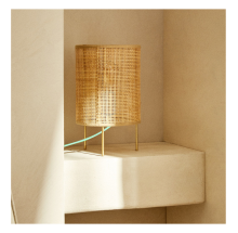 Rustic Style LED Desk Lamp Bedside Table Lamp