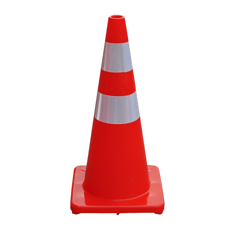 70cm Soft Flexible PVC road traffic safety cone