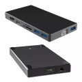 USB-C Hub with NVMe SSD Enclosure