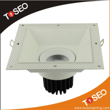 Die-casting Alu 10W adjustable downlight