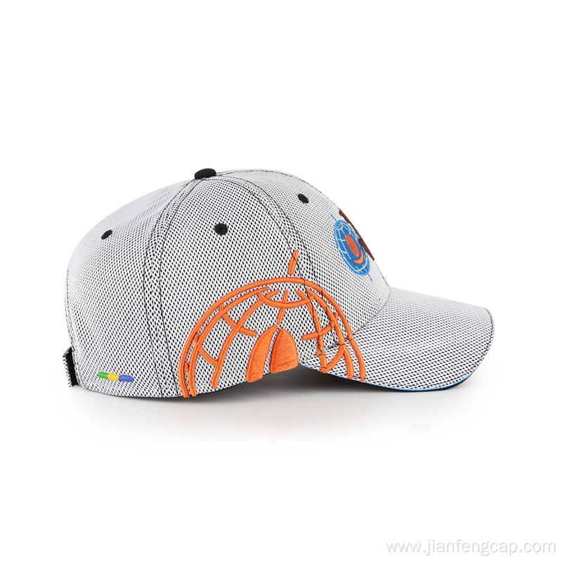 3D embroidery mesh fabric vintage baseball hat