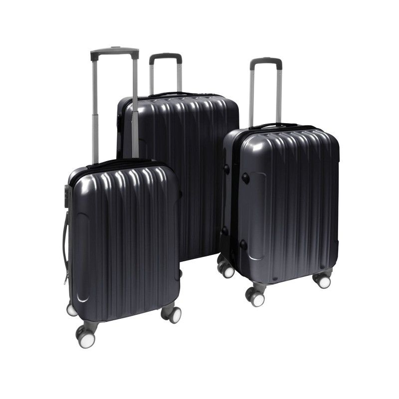 Bright hard shell abs trolley suitcase