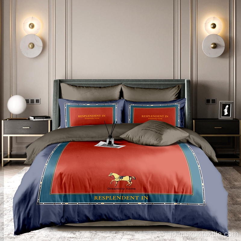 ホテルラグジュアリーベッドリネンデザイナー寝具セット