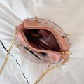 2022 Fesyen Pink Candy Color Ladies Ladies Beach Jelly Bag Waterproof Wanita Set Tangan