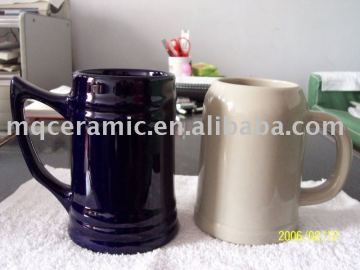 Stoneware beer mug