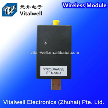 VW2500A 2016 2.4GHz CC2500 USB radio frequency transmitter receiver