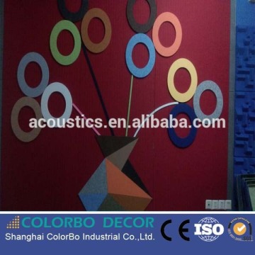 China supplier polyester fiber akoustik panel