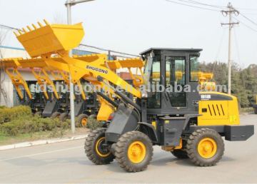 snow bucket wheel loader