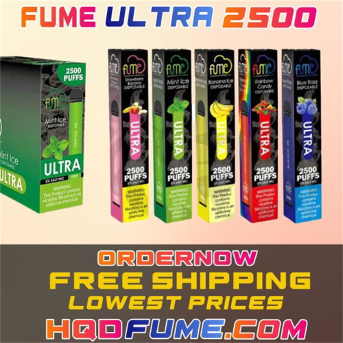 Fume Ultra descartável VAPE PEN E-CIG 2500 PUFF