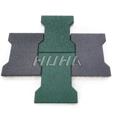 Guangdong Factory HUHA High Density Dog Bone Rubber Tiles