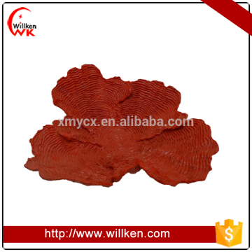 Unique red coral decor resin coral ornament
