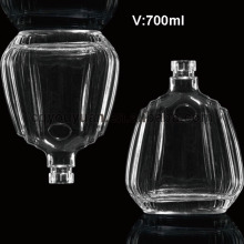 700ML Custom XO Wine Glass Made In China Xo Cognac Brandy Glass Bottle