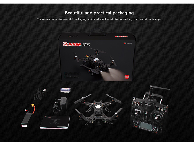 Super Speed up to 40km/h FPV quadcopter with Goggle racing drone 250