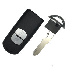 Honrow Company mazda 2-button remote key shell mazda key shell mazda key replacement