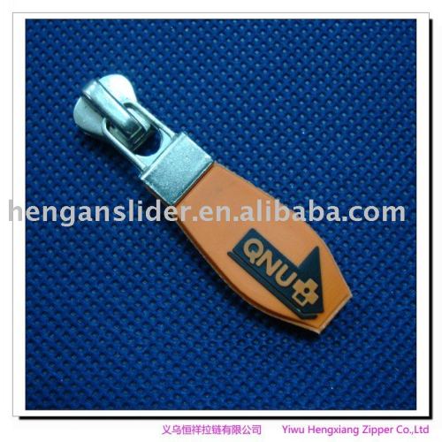 PVC puller zipper slider