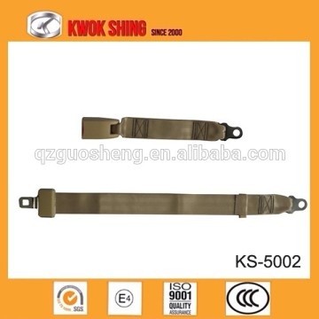 Auto parts china car safety belts 2 points seat belt | Protable seat belt simple seat belts