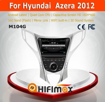 Hifimax Hyundai Azera 2012 auto radio Dvd gps player/car dvd gps navigation for Hyundai Azera 2012 car dvd gps navigation