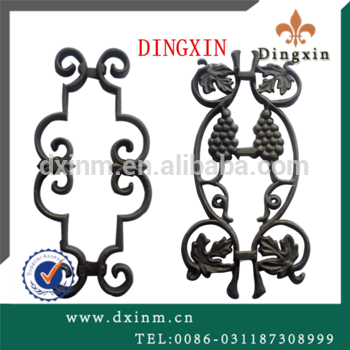 Top selling cast iron used cast iron fencing and cast iron gate ornaments