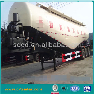 3 axles bulk cement tank semi trailer,cement trailer truck, bulk cement trailer