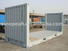 20ft flat rack container