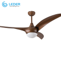 Ventilatori da soffitto elettrici moderni LEDER