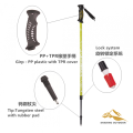 Alpenstock Polos Ajustáveis ​​Anti Grip