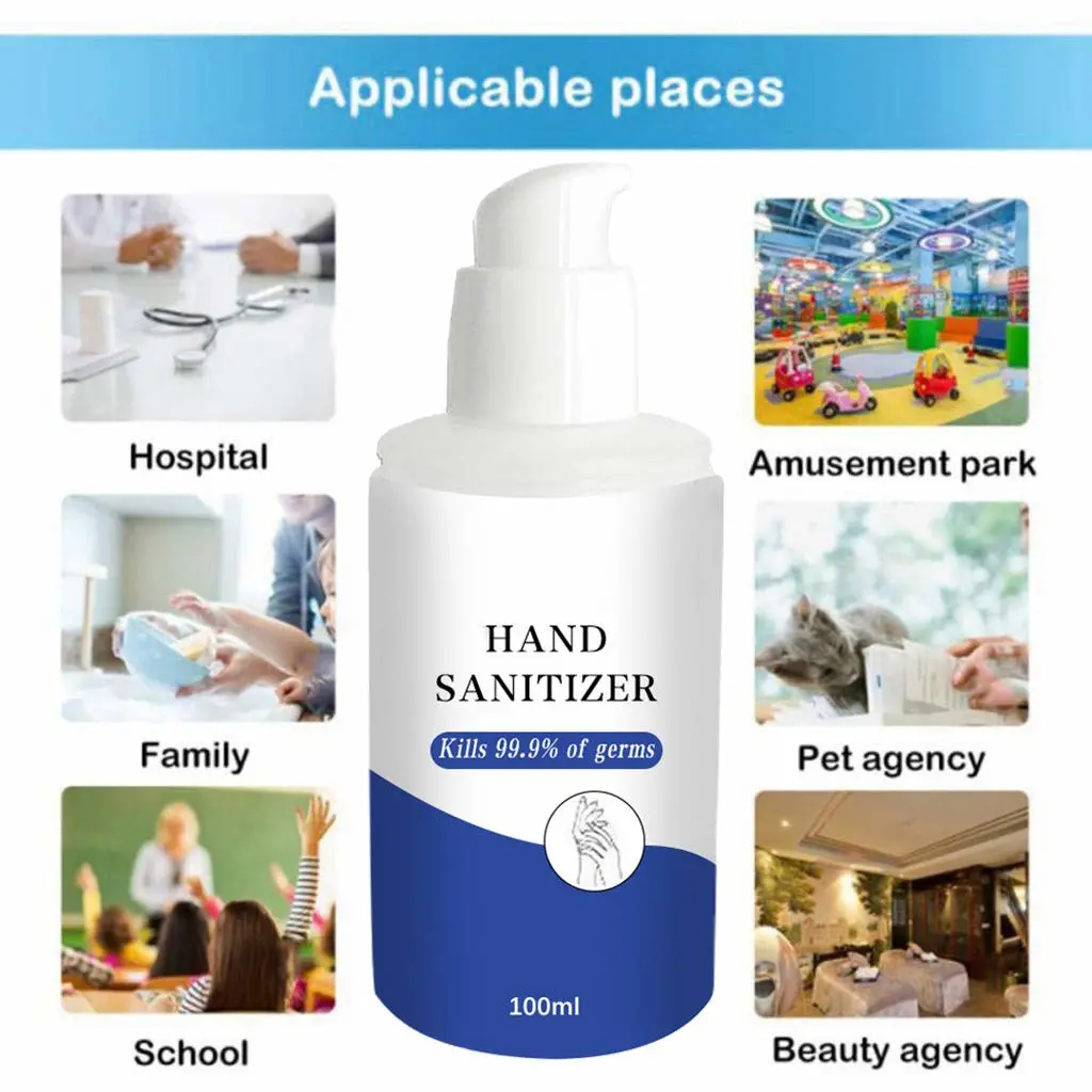 OEM 100ml Hand Sanitizer Gel 75% Alcohol Hand Sanitizer Manufacturers Hand Sanitizer