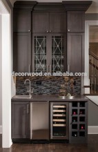 Espresso Color Shaker Door Butler room pantry Custom Cabinetry